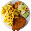 Plate kipschnitzel